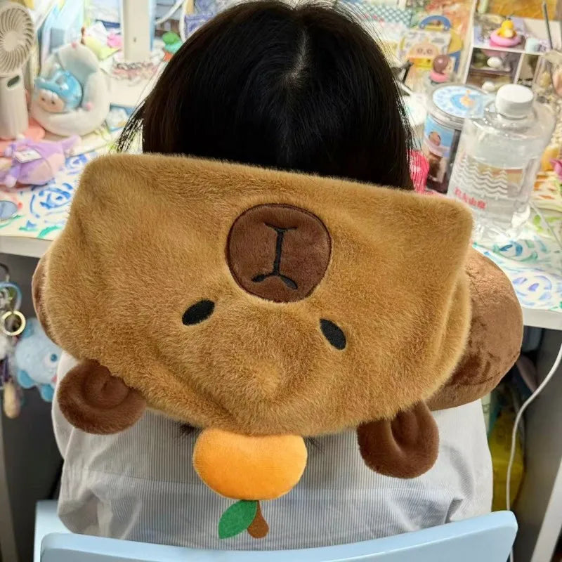 Capybara Plush Neck Pillow