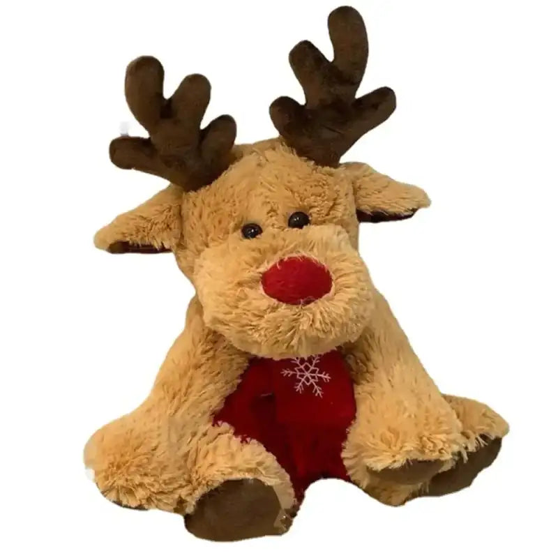 Christmas Reindeer Scarf Plush