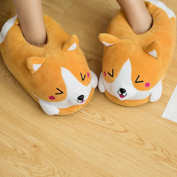 Corgi Slippers