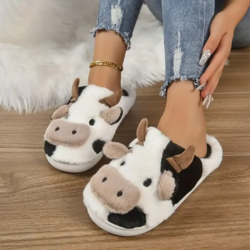 Cow Slippers
