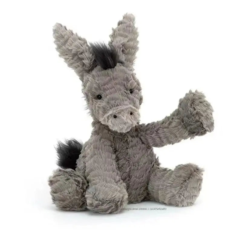 cute donkey plush - 9.1 inches