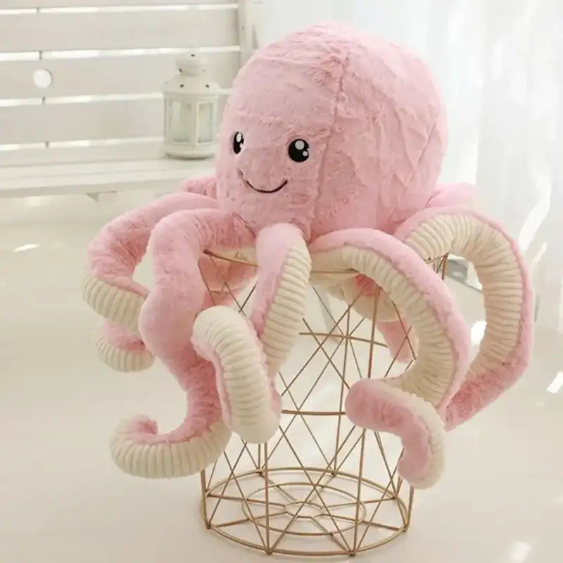 Cute Giant Octopus Plush - Pink