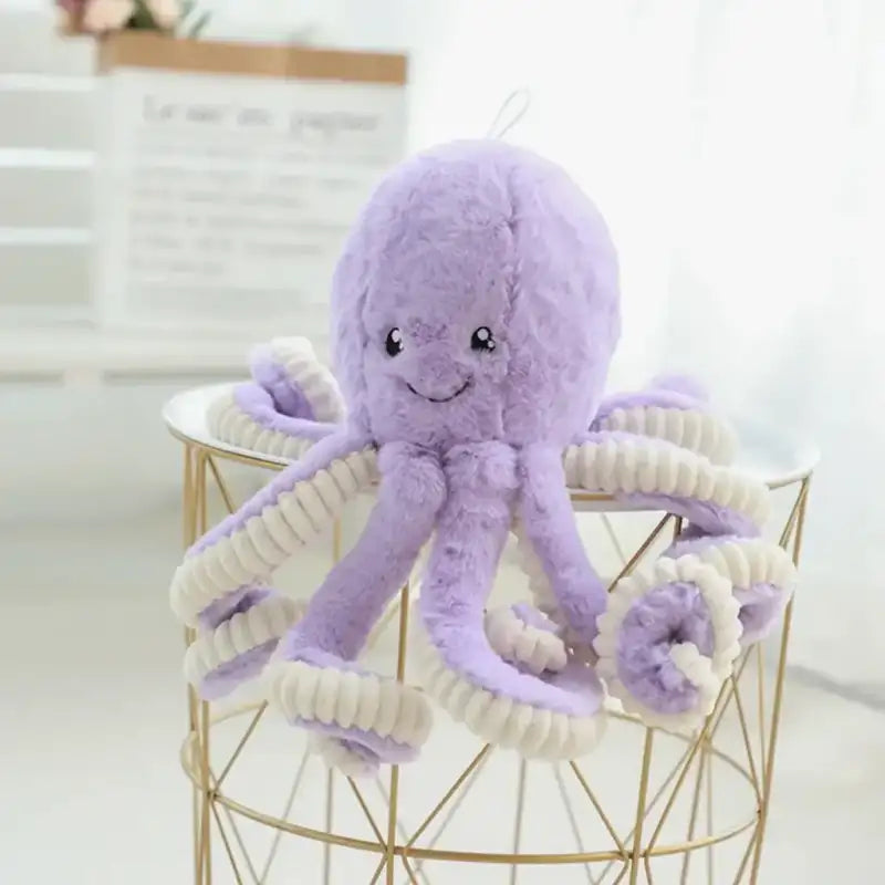 Cute Giant Octopus Plush - Purple
