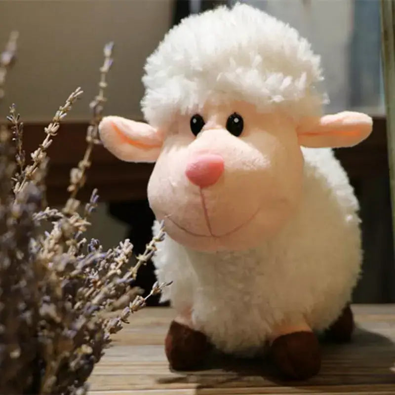 Cute Little Sheep Plush - White