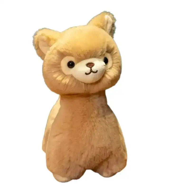 Cute Llama Plush - Brown