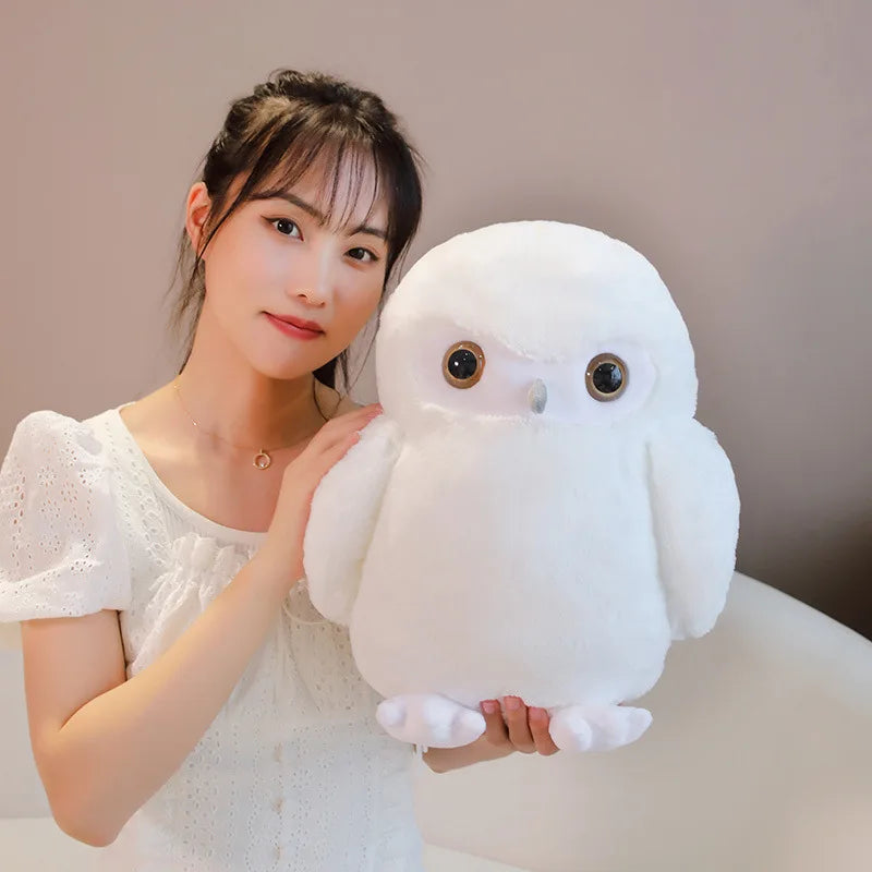 Cute Owl Plush Toys - White / 11.8