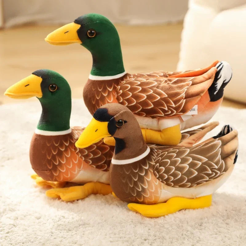 Swimming Wild Duck Plush