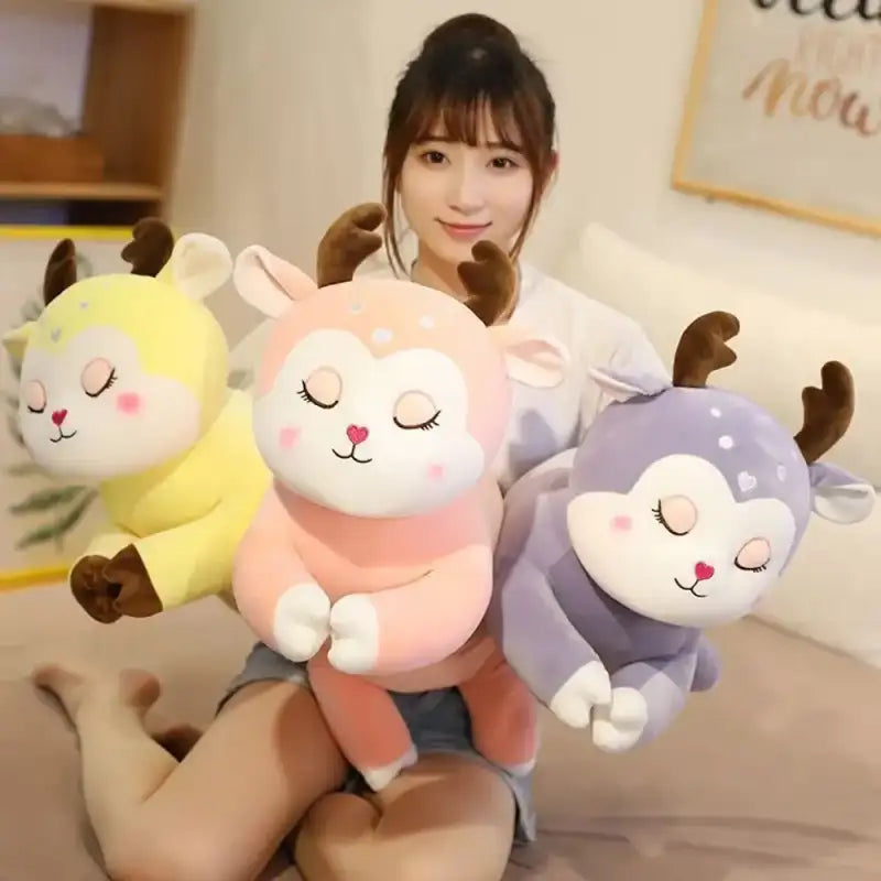 Deer Plush Pillow
