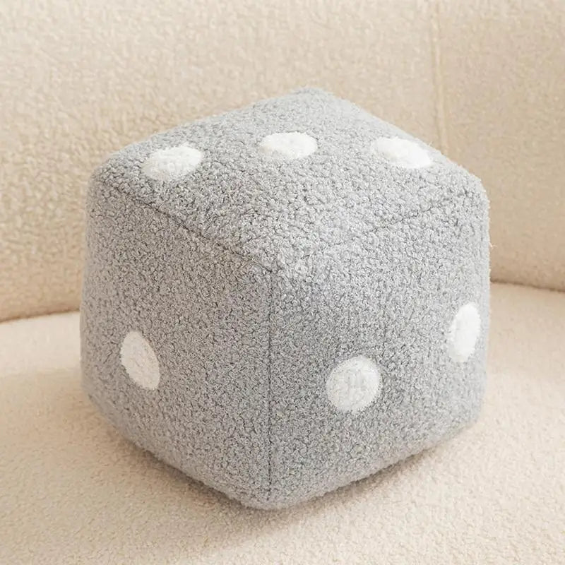 Dice Plush - Gray / 7.9
