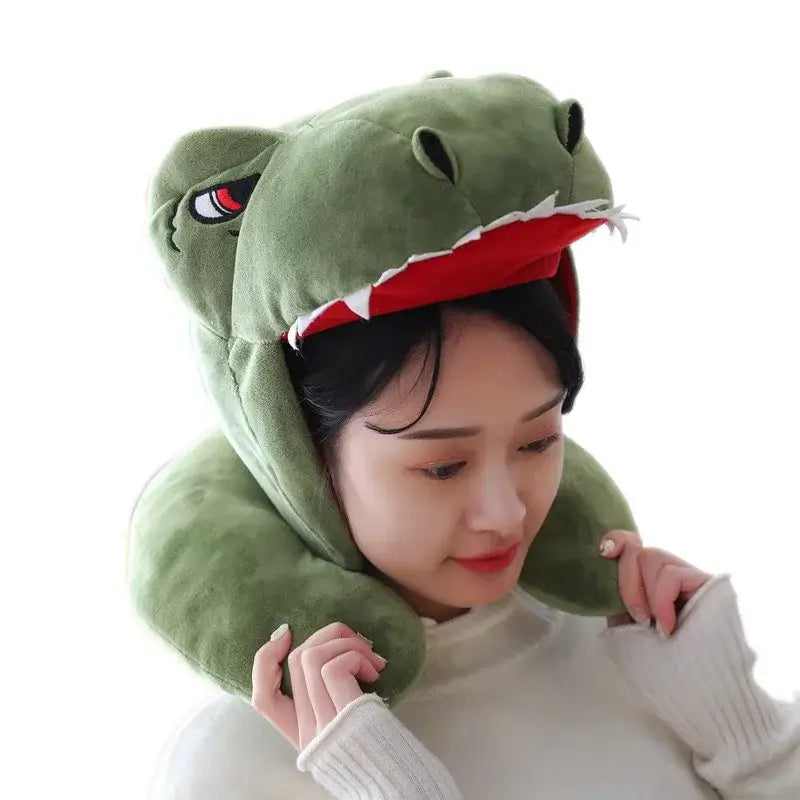 Dinosaur Neck Pillow