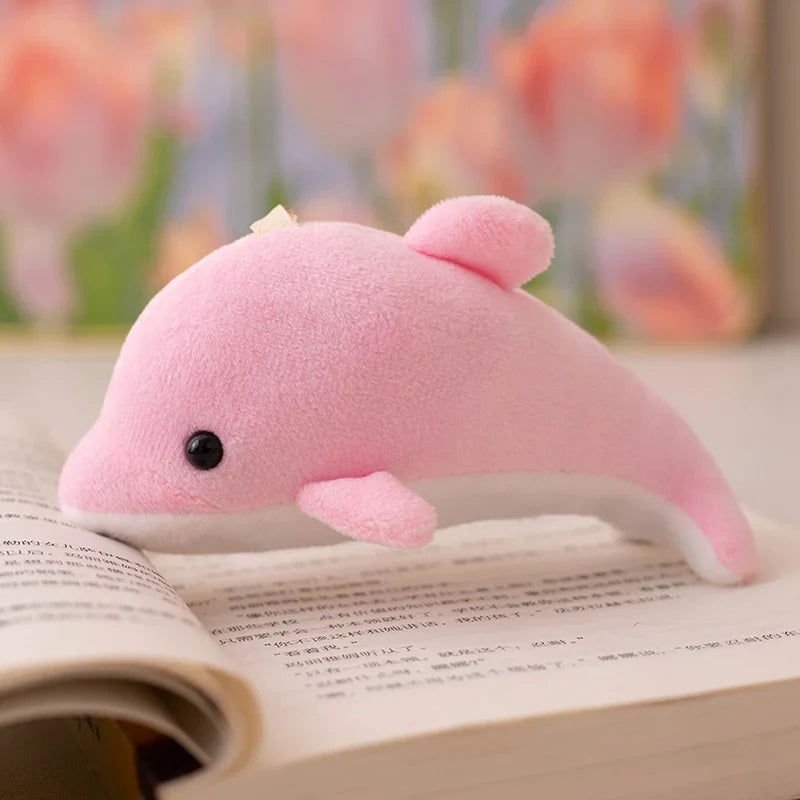 Dolphin Keychain Plush - Pink