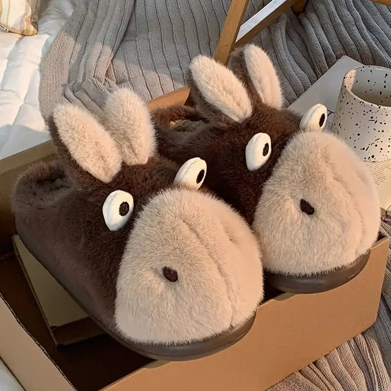 Donkey Slippers - Brown / 7.5