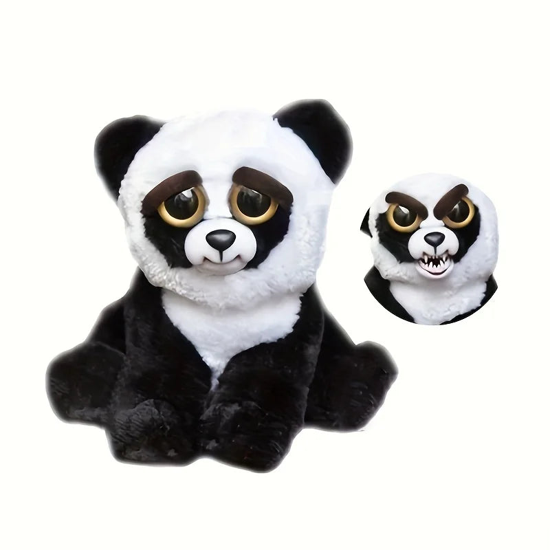 Face Changing Teddy Bear - Black