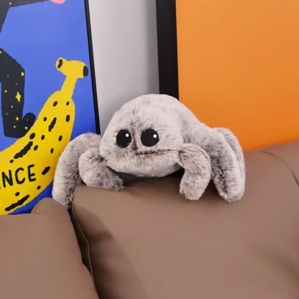 Fluffy Spider Plush