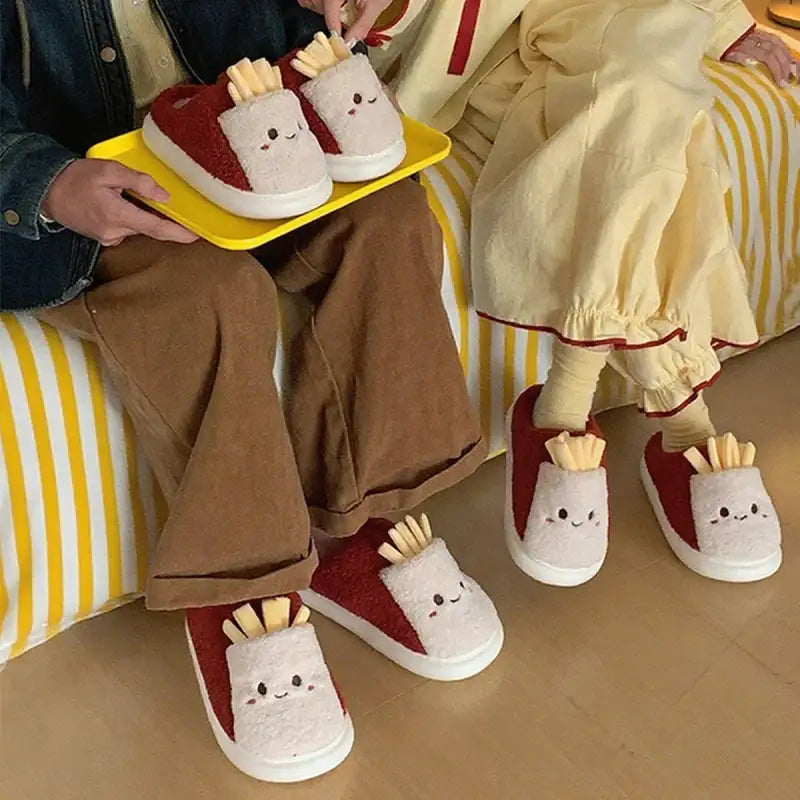French Fries Slippers