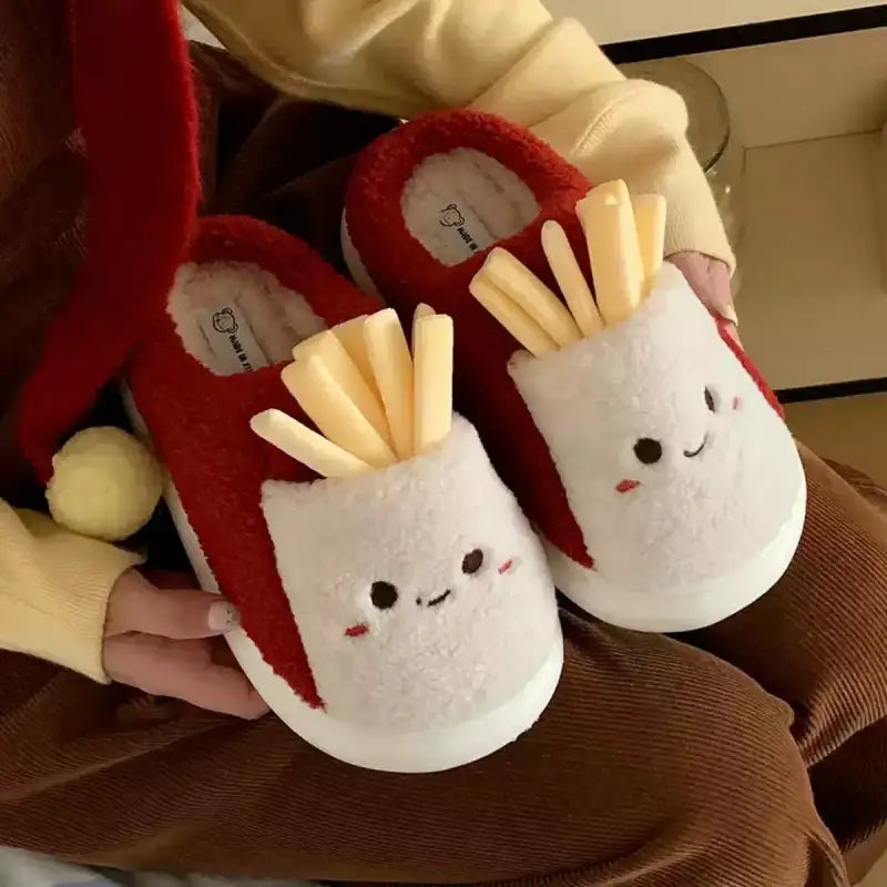 French Fries Slippers