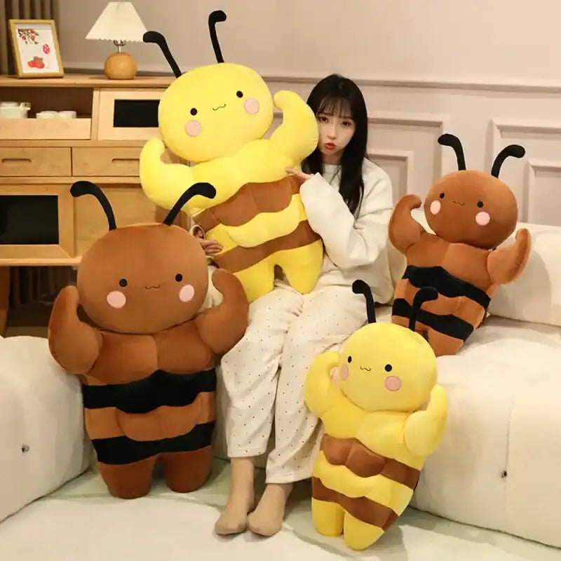Giant Bee Stuffed Animal
