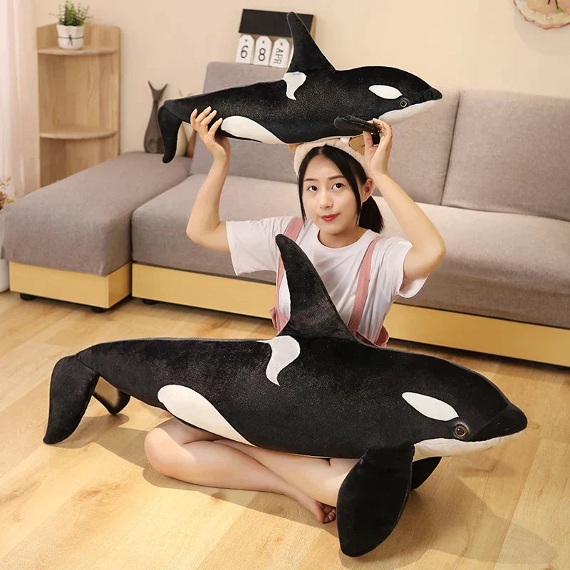 Giant Orca Plush