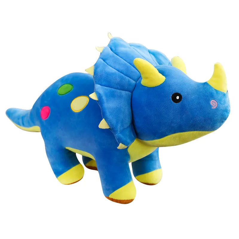 giant plush triceratops - Blue