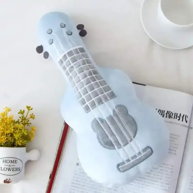 Guitar Plush - Blue / 14.6 in x 3.1.
