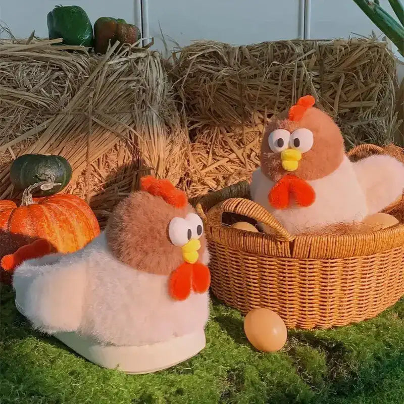 Hen Slippers - 5–6