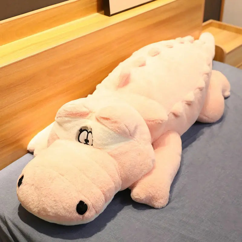 giant alligator plush - Pink / 90cm