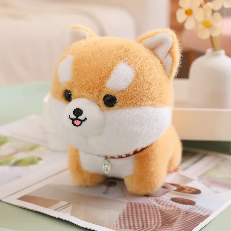 Japanese Dog Plush - Orange