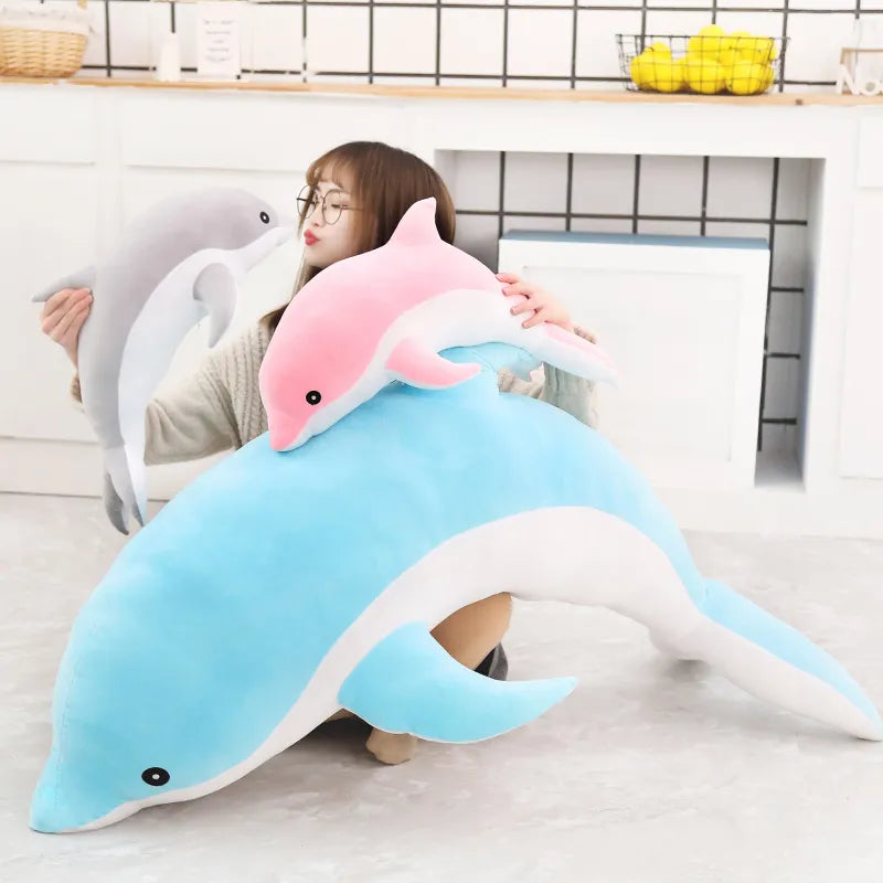 kawaii dolphin plush