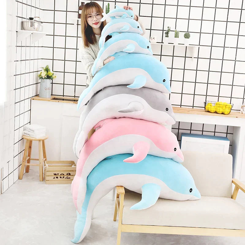 kawaii dolphin plush