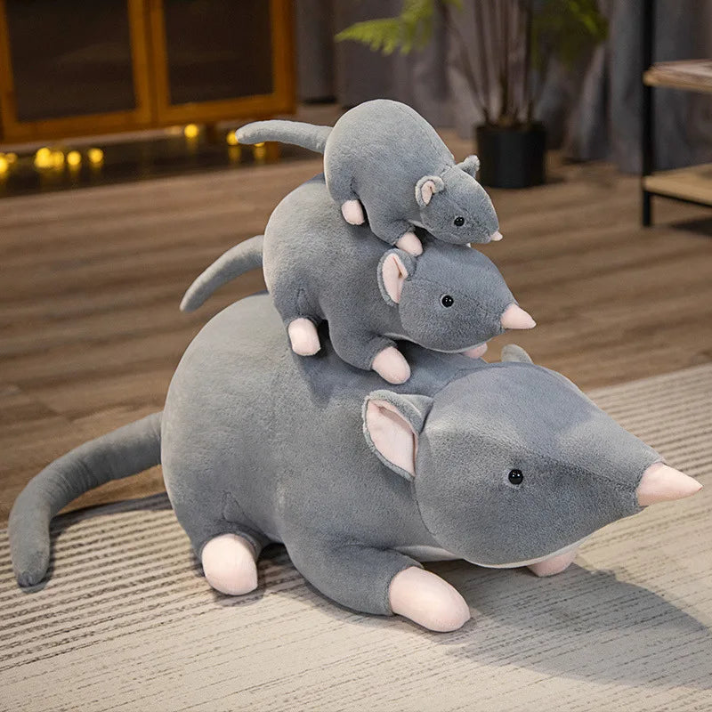 large mouse stuffed animal