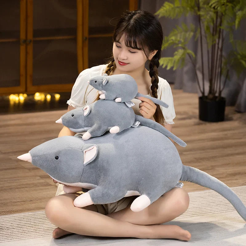 large mouse stuffed animal