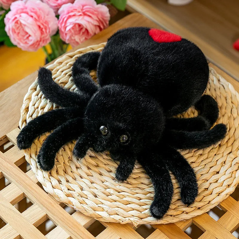 cute spider plush - black