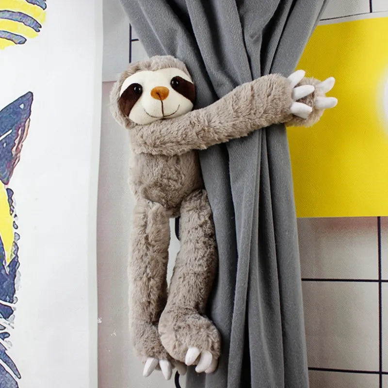 hanging sloth stuffed animal