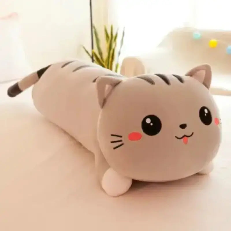 Long Cat Pillow Plush