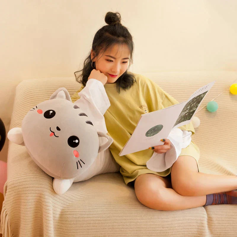 Long Cat Pillow Plush