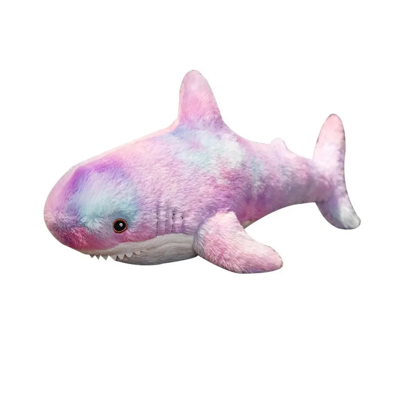 rainbow shark plush