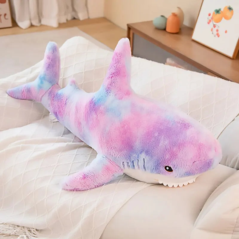 rainbow shark plush