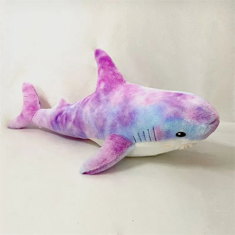 rainbow shark plush