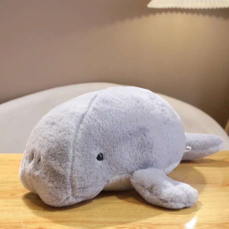 Manatee Plush - Gray / 15.7