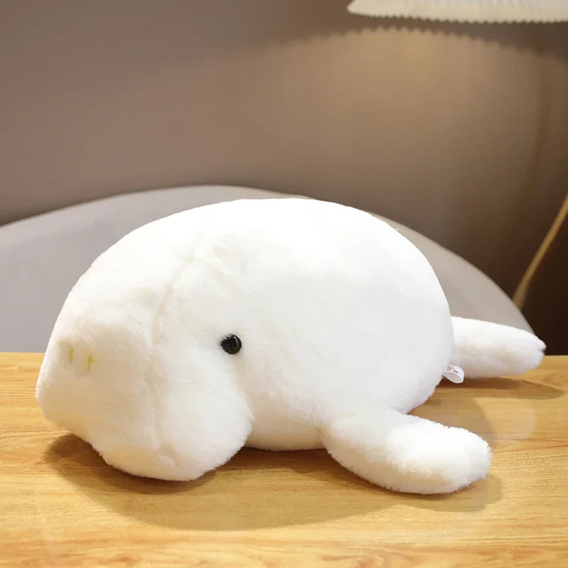 Manatee Plush - White / 15.7