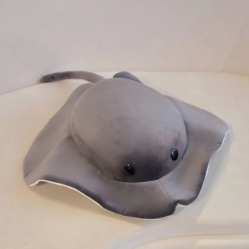 Manta Ray Plush - Gray / One size