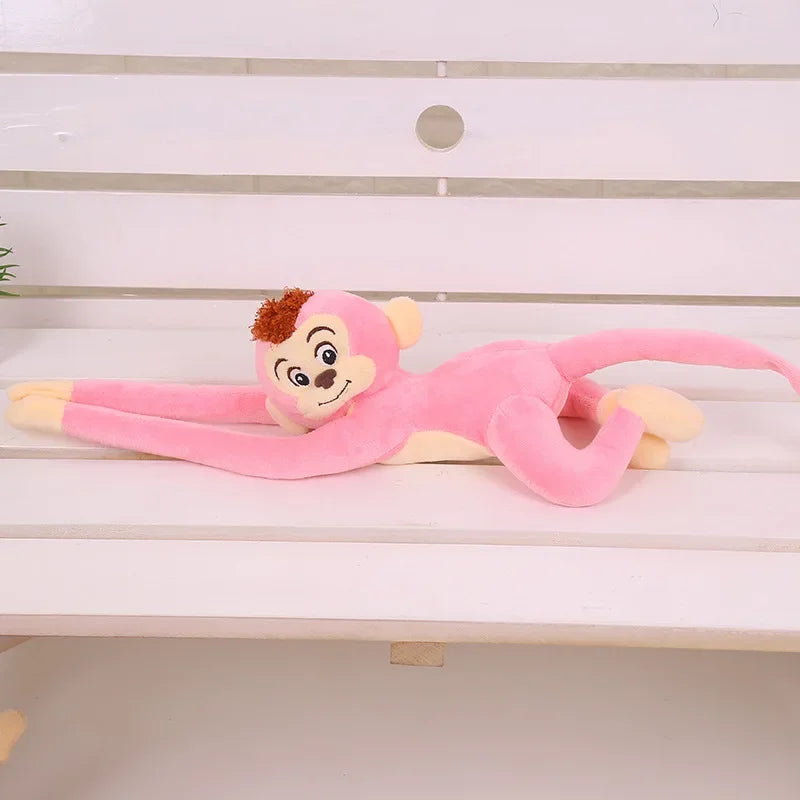 long arm monkey plush - Pink