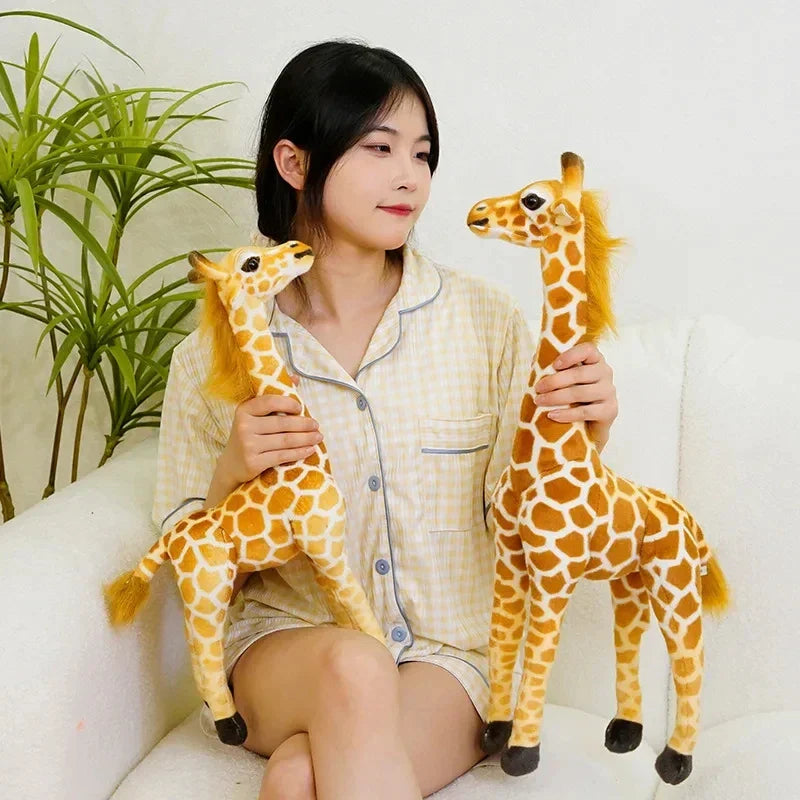 large plush giraffe