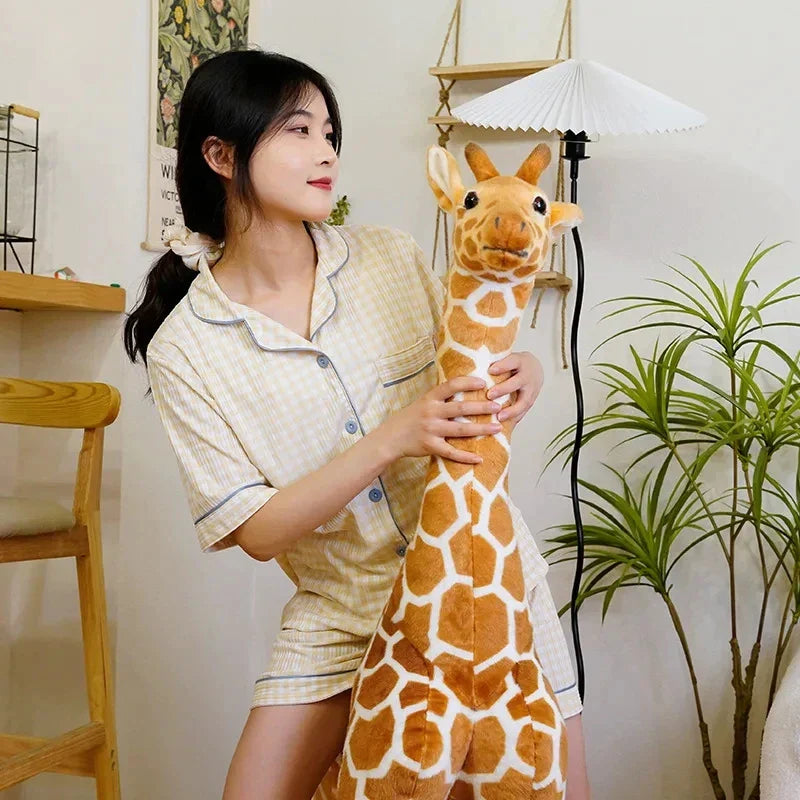 large plush giraffe