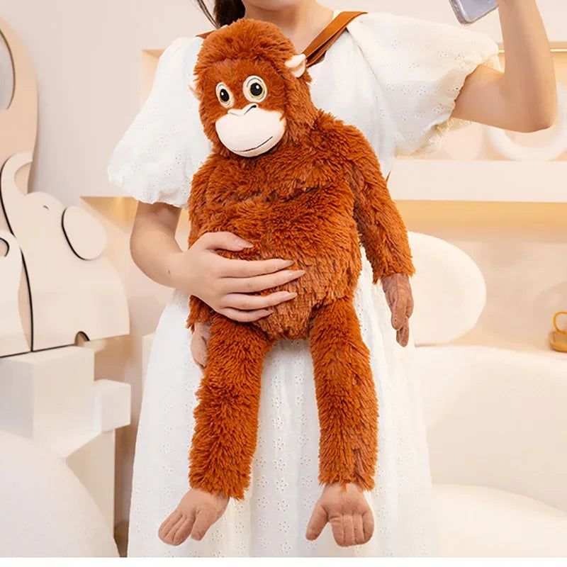Monkey Plush Backpack