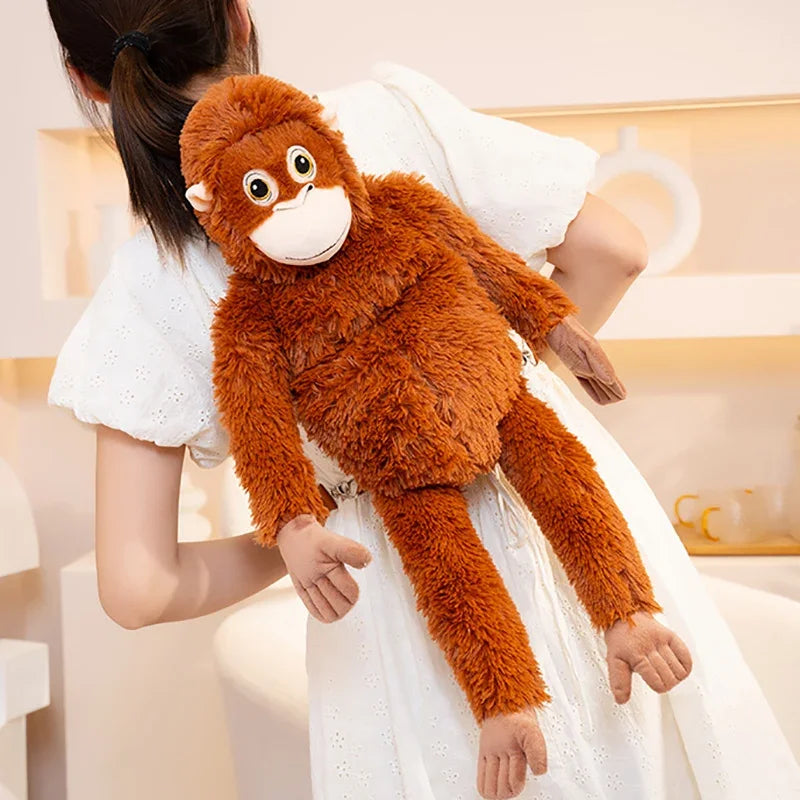 Monkey Plush Backpack
