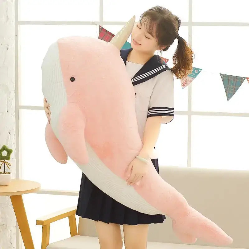 Narwhal Plush - Pink / 23.6
