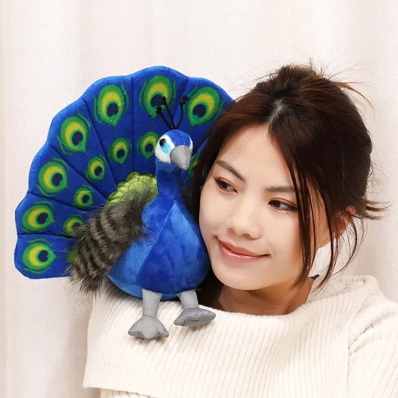 peacock stuffed animal