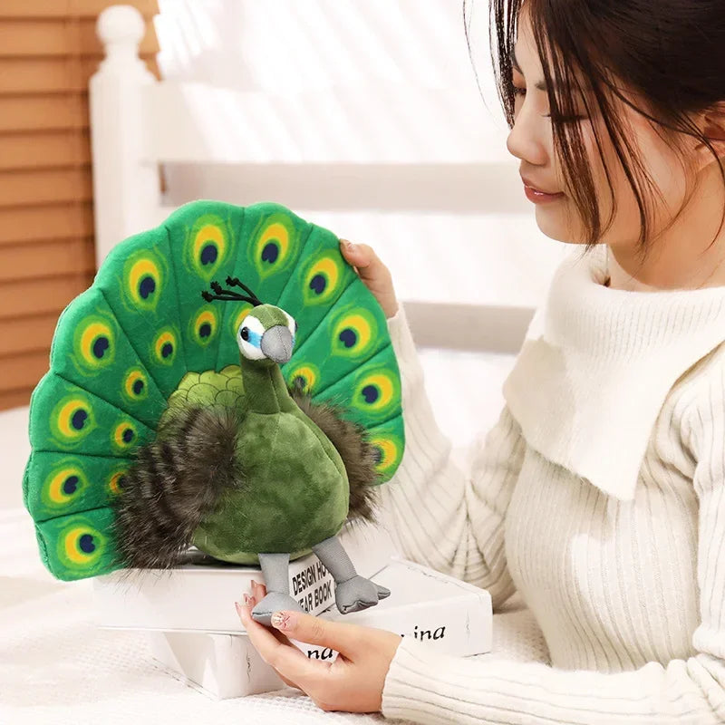 peacock stuffed animal