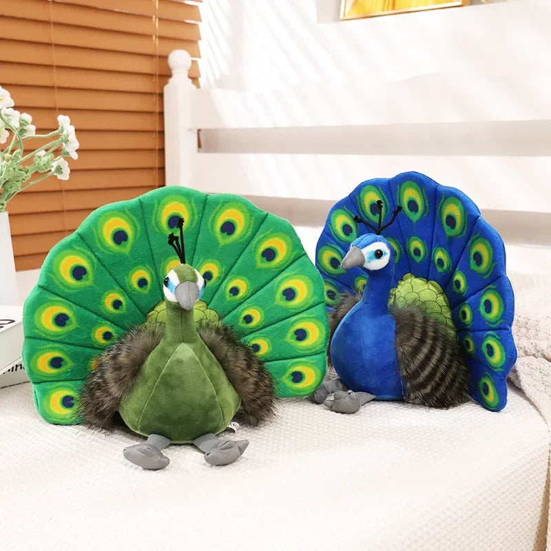 peacock stuffed animal